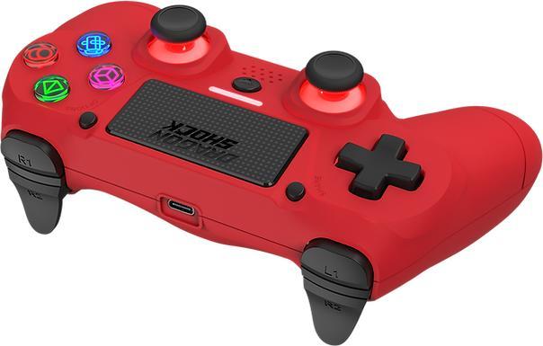 Image du produit DragonShock Manette Mizar sans fil rouge PS4 (PS4)