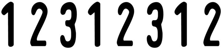 Nährwerte und Zutaten Trodat Ziffernstempel, 8-stellig, Abdruckmaáe: 4 x 32 mm