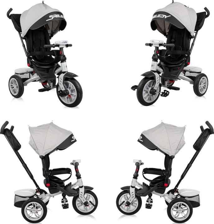 Actual product image Lorelli Tricycle Speedy pneumatic tires music