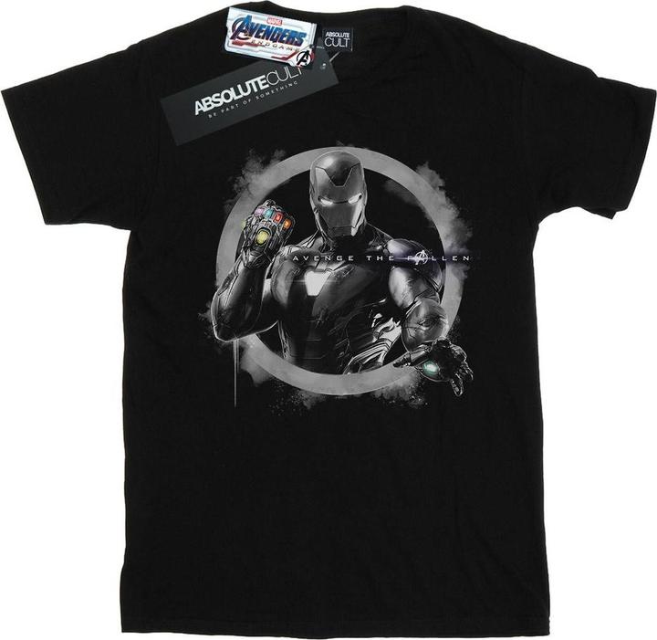 Avengers Endgame Iron Man Nano Gauntlet TShirt (XL)