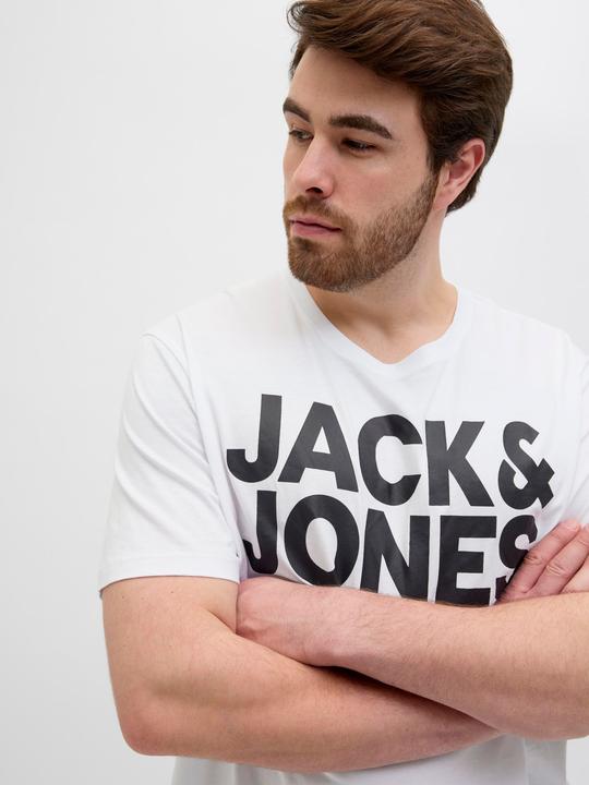 Produktbild Jack & Jones Logoprint Plus size T-shirt (8XL)