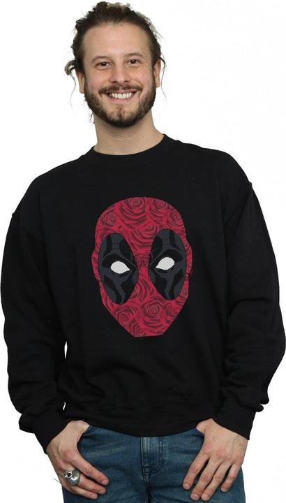 Immagine prodotto Deadpool Head Of Roses Felpa Uomo (M)