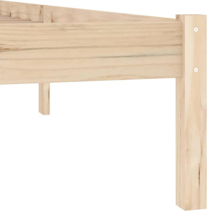 Image du produit VidaXL Bett ohne Matratze Kiefer (90 x 190 cm)