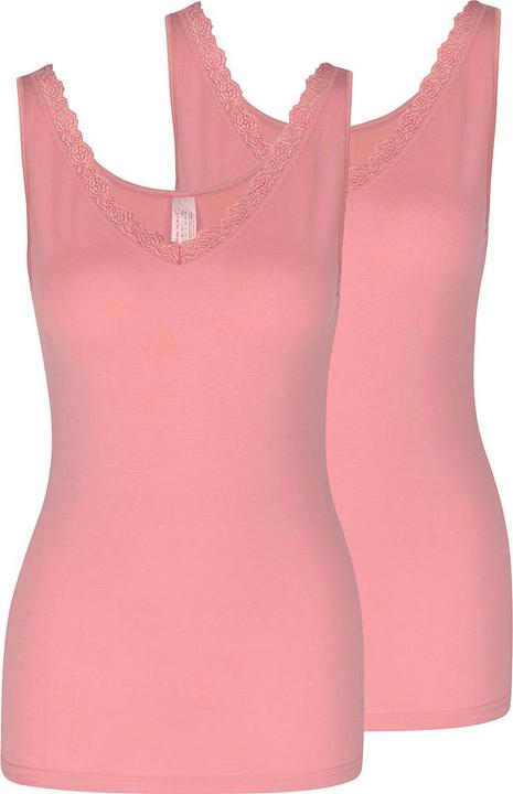 Actual product image Nina von C. 2er Pack Cosy Unterhemd / Top (48, 4XL)