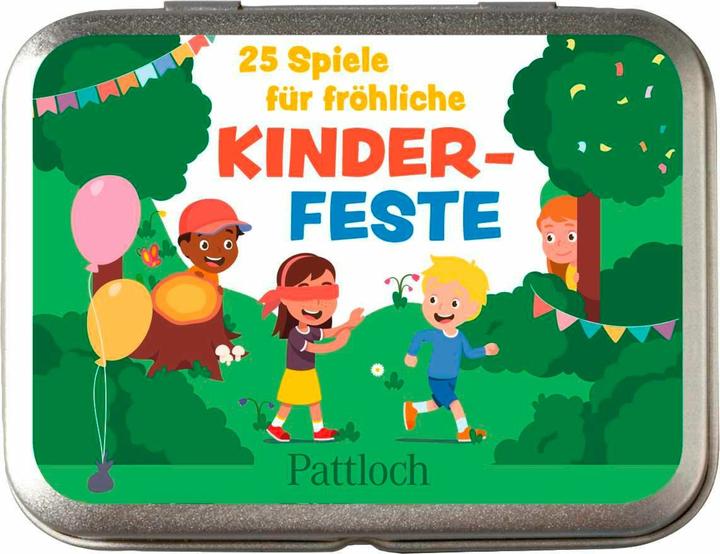 25 Spiele für fröhliche Kinderfeste (Deutsch)
