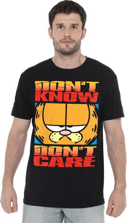 Immagine prodotto Garfield Don't Know Don't Care Maglietta Uomo (4XL)