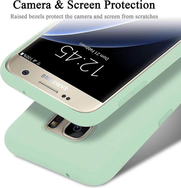 Image du produit Cadorabo TPU Liquid Silicone Case Cover (Samsung Galaxy S7)