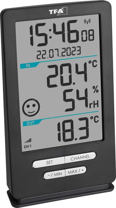 Actual product image TFA Radio thermometer