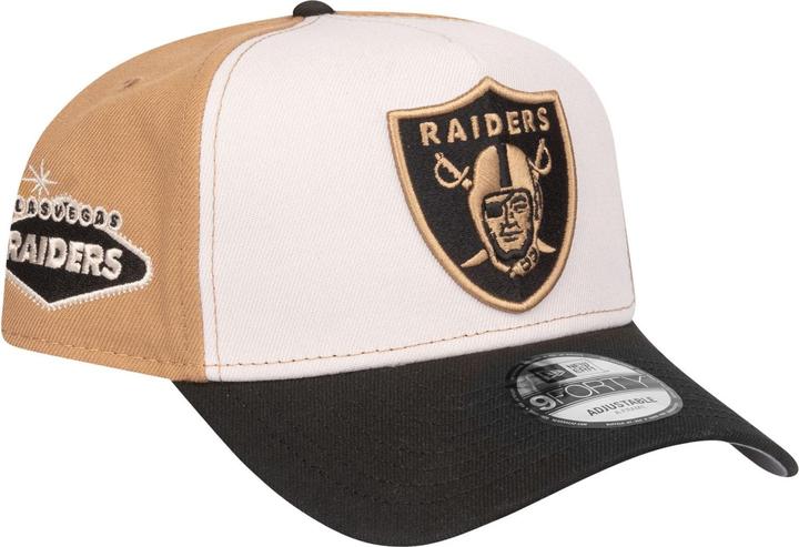 Produktbild New Era 9Forty Snapback Cap - Las Vegas Raiders Stone Wheat (One Size)