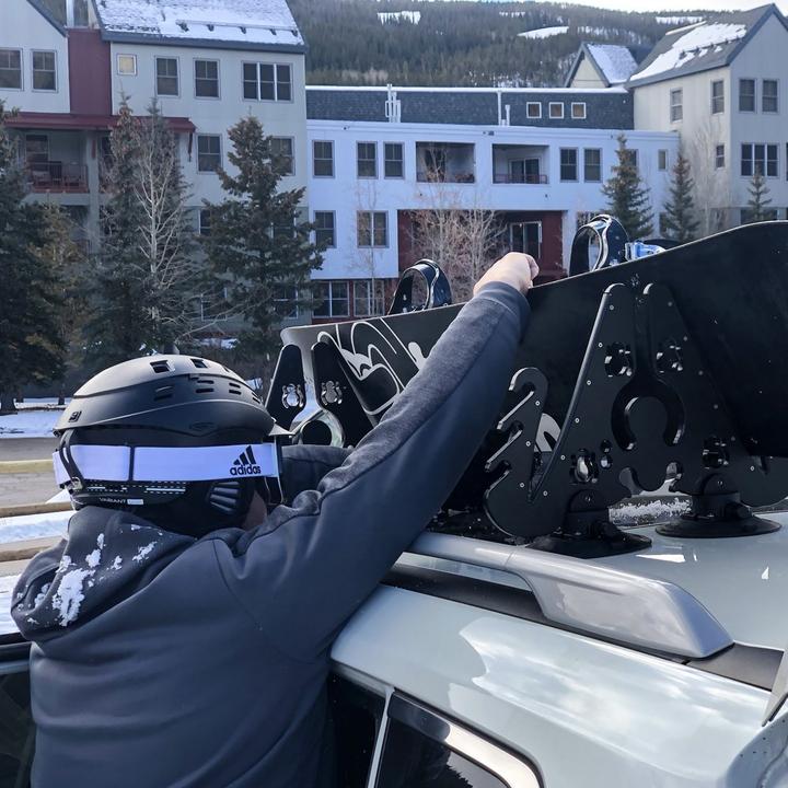 Actual product image SeaSucker Ski rack