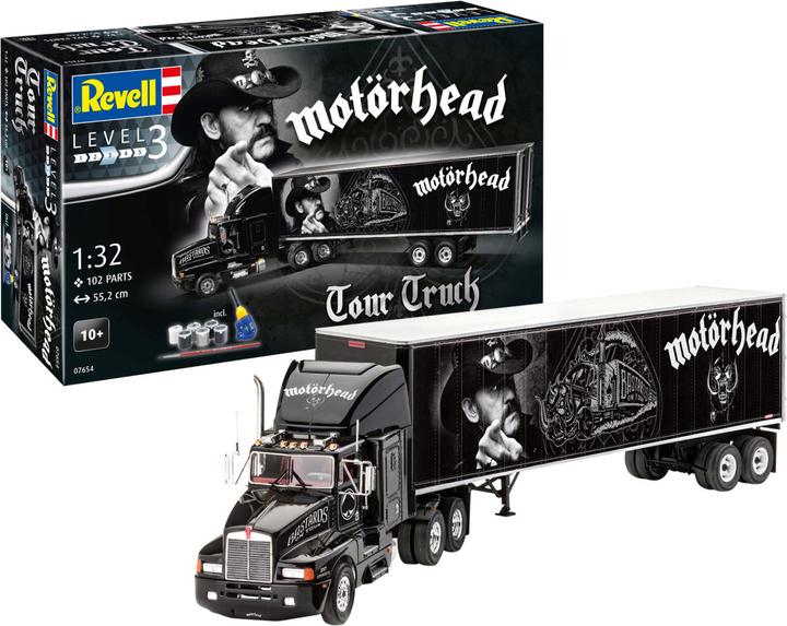 Actual product image Revell 07654 Tour Truck Motörhead Truck Model Kit 1:32