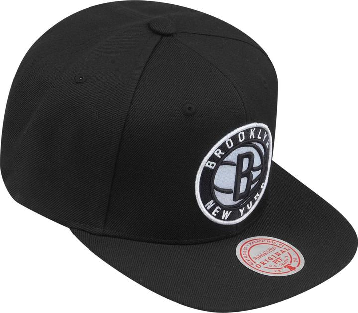 Actual product image Mitchell & Ness NBA Brooklyn Nets Team Ground 2.0 Snapback Cap (One size)