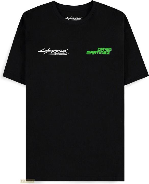 Difuzed CyberPunk: Edgerunners - David Spine Short Sleeved T-shirt - 2XL (XXL)