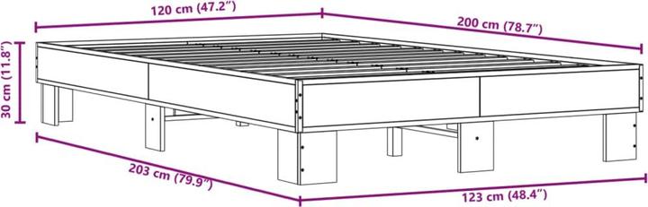 Produktbild VidaXL Katleen (120 x 200 cm)