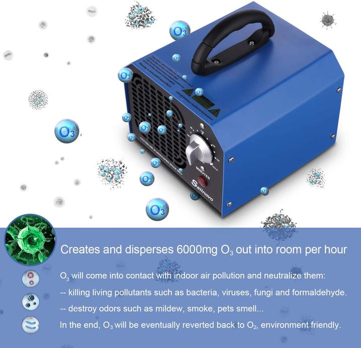 Image du produit Sailnovo Générateur d'ozone Purificateur d'air