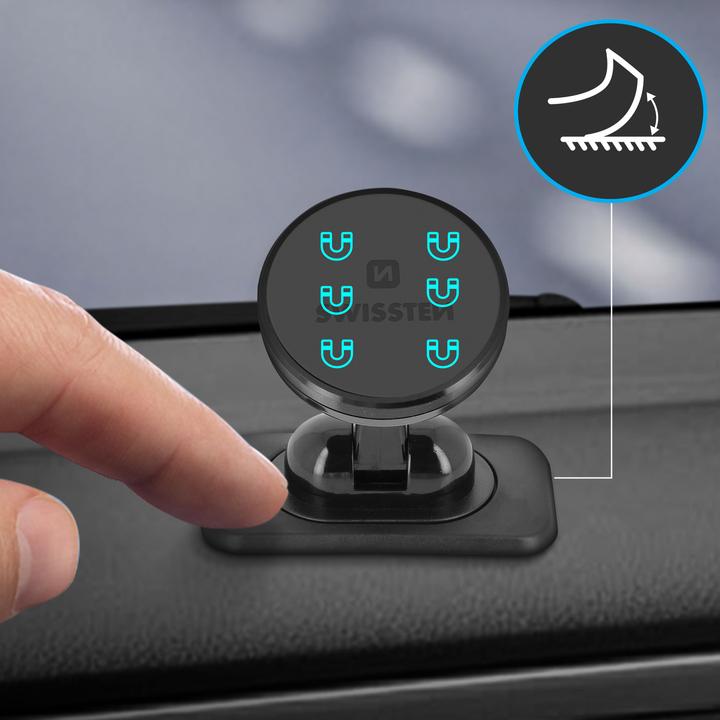 Immagine prodotto Swissten PDPSW211H Supporto attivo per telefono cellulare/smartphone Nero