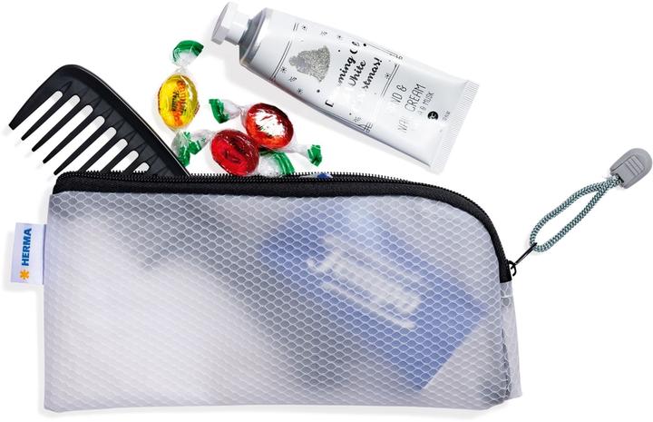 Actual product image HERMA Zipped pouch case
