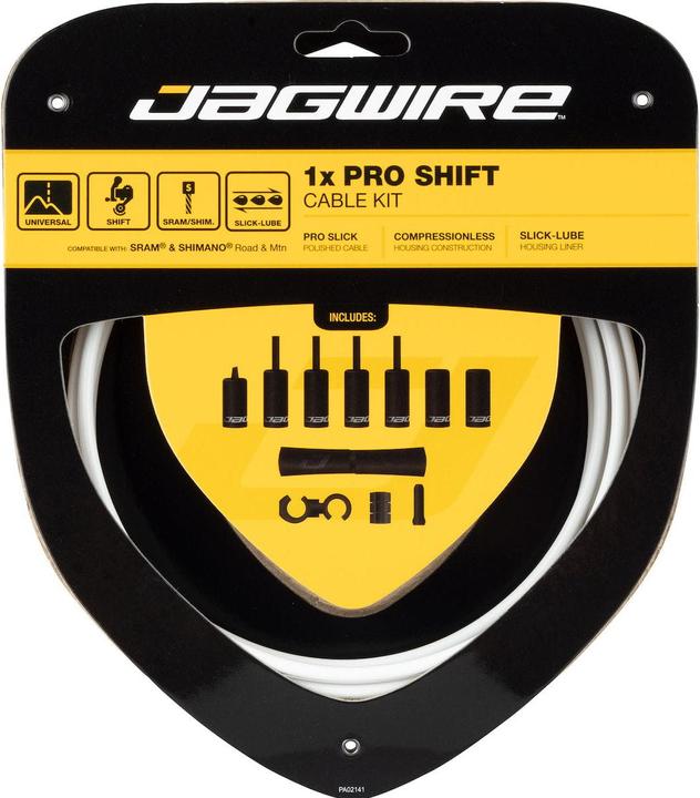 Produktbild Jagwire Schaltzugset 1X Pro - Weiss