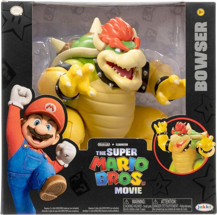 Actual product image Jakks Pacific Super Mario Bros Bowser figure 17,5cm