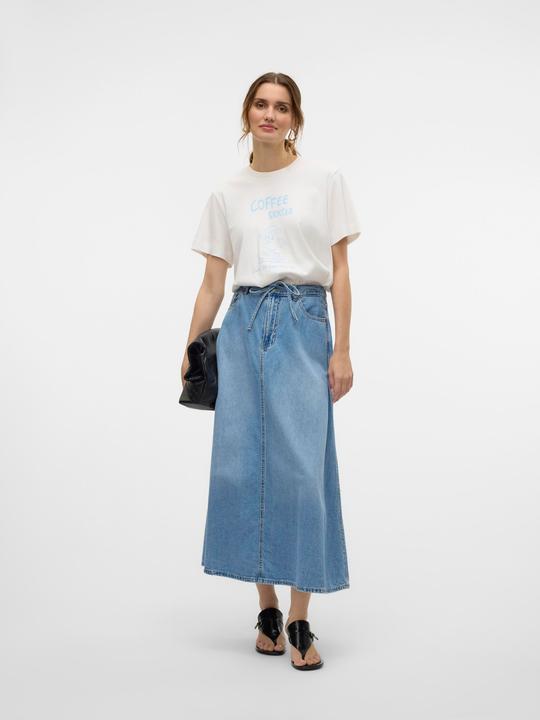 Actual product image Vero Moda VMHILLA Mittlere Taille Midirock Jeansrock (S)