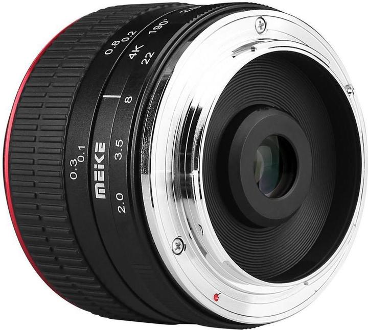 Produktbild Meike 6.5mm f/2-22 MFT (Micro Four Thirds, APS-C / DX)