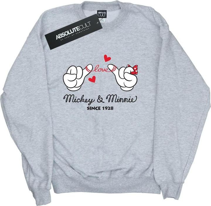 Disney Mickey Mouse Love Hands Sweatshirt (L)