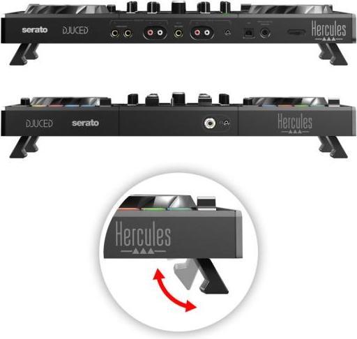 Produktbild Hercules Inpulse 500 DJ Controller mit DJ45 Kopfhörer