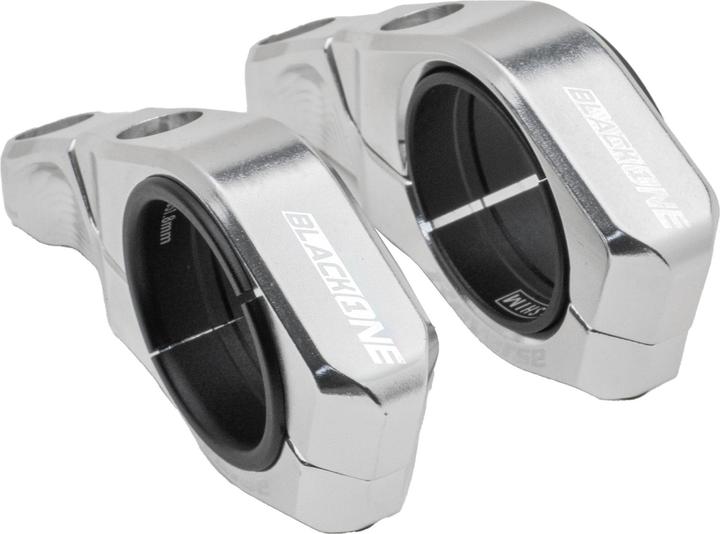 Produktbild Reverse Vorbau Black-ONE D-2 Direct Mount L:45mm, Ø31,8mm & Ø35mm, silber (35 mm)