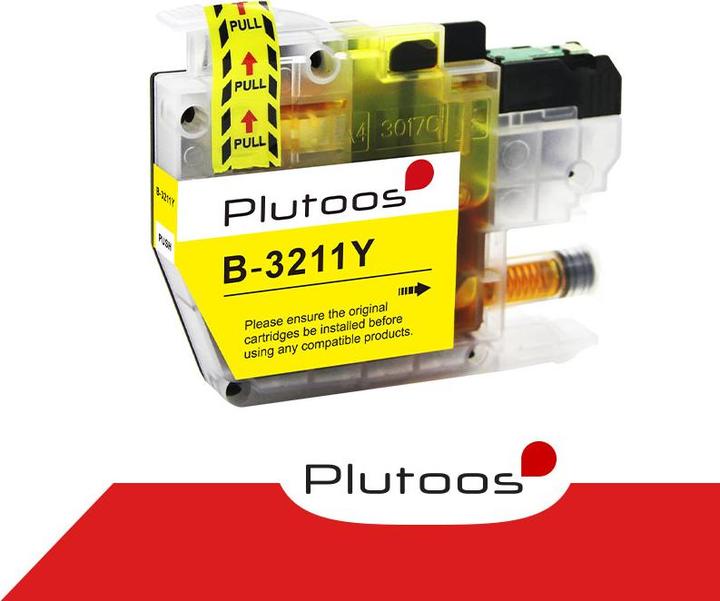 Produktbild Plutoos Brother LC-3211 Patrone XXL kompatibel, Yellow LC-3211Y (Y)