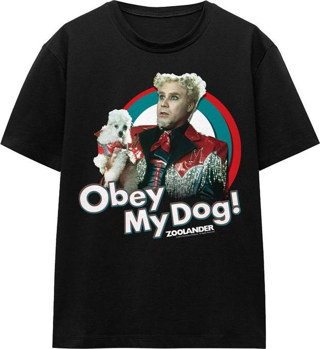 Zoolander Obey My Dog TShirt (XXL)
