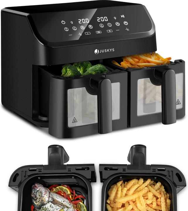 Actual product image Juskys Heissluftfritteuse