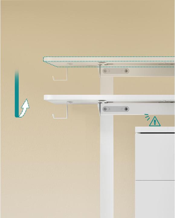 Produktbild Songmics Stehtisch (140 x 60 x 120 cm)