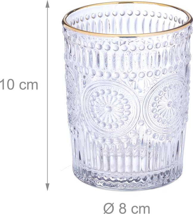 Image du produit Relaxdays 4x verre à boire (0.30 l, 1 x)
