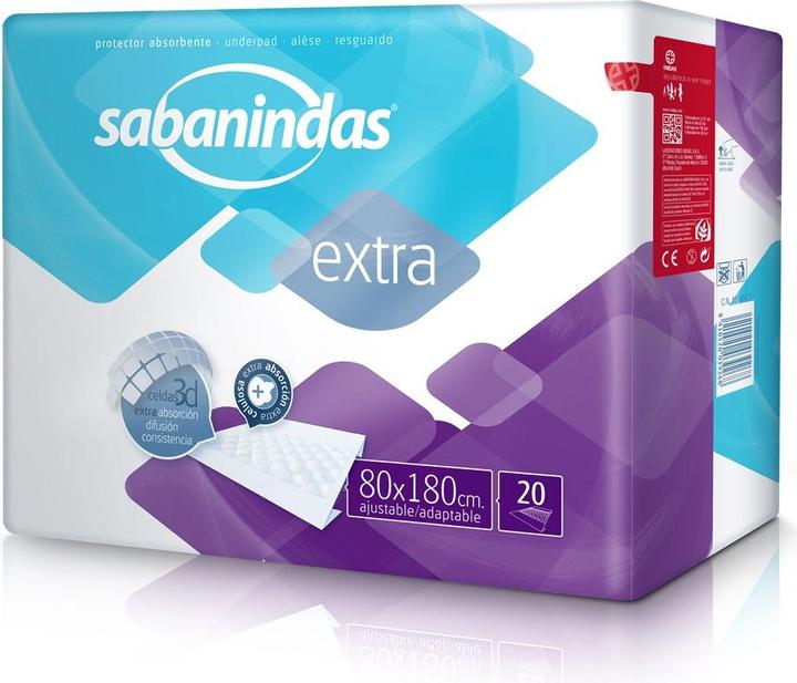 Sabanindas Extra Bettschutzeinlage (20 x)