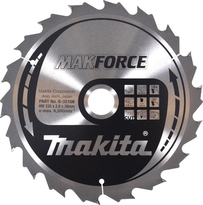 Makita MAKFORCE Sägeb. 235x30x18Z