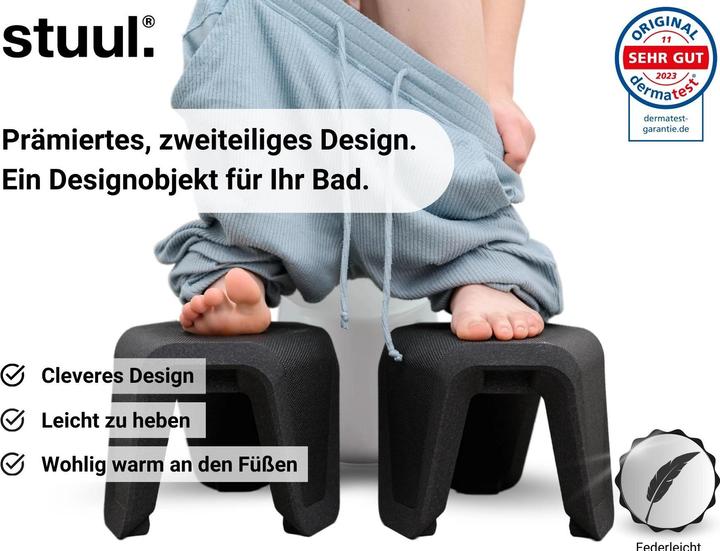 Actual product image Stuul Charcoal