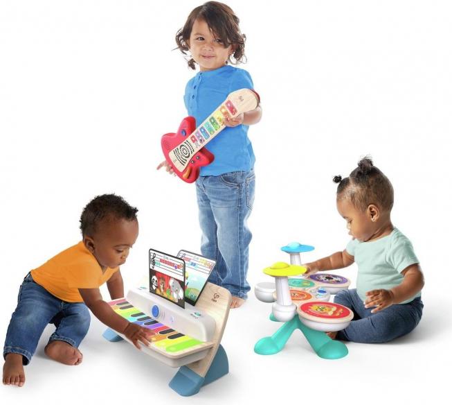 Produktbild Hape Deluxe Magic Touch Drum (Deutsch, Französisch, Italienisch, Englisch)
