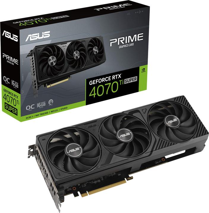 Image du produit ASUS Prime GeForce RTX 4070 Ti Super OC (16 Go)