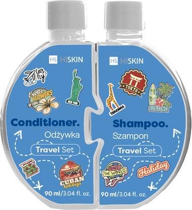 Immagine prodotto Hiskin Puzzle Hair Shampoo For Hair 90ml + Conditioner For Hair 90ml (Set per la cura dei capelli)