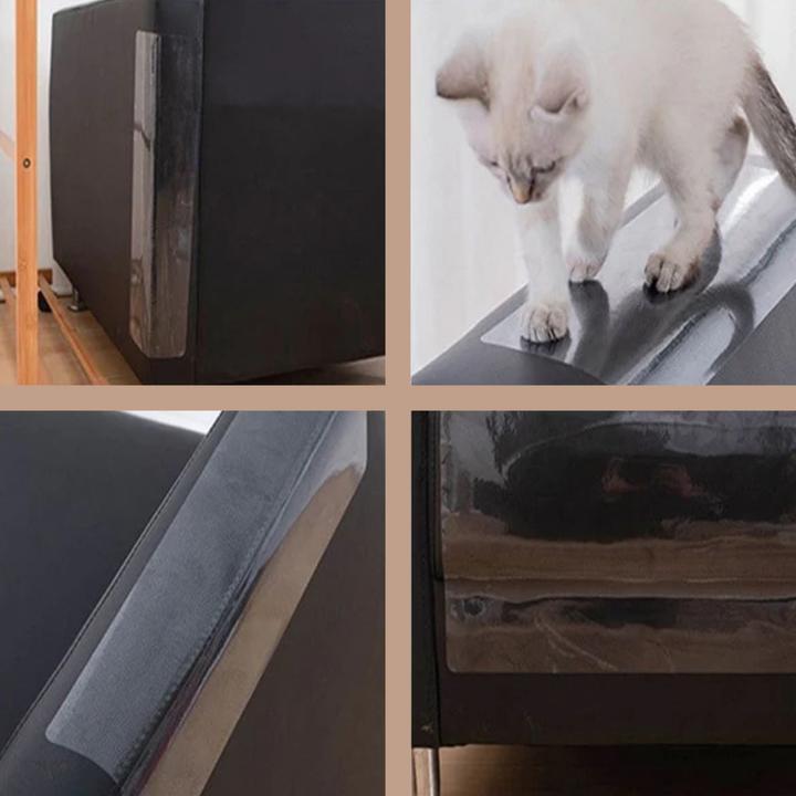 Actual product image Hermex Scratch protection Scratch-stop anti-scratch film Cat furniture protector Wall protection (Cat)