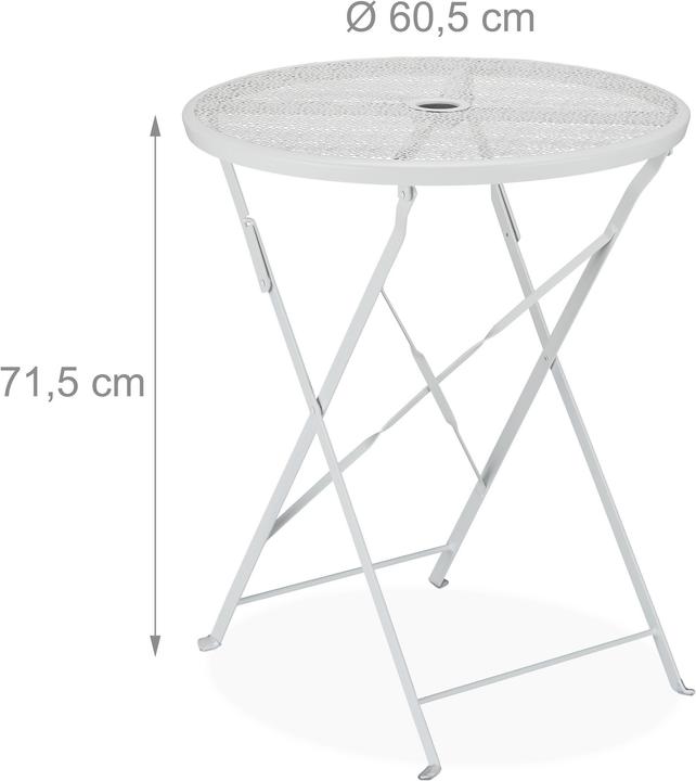 Actual product image Relaxdays Balcony table (60.50 cm)