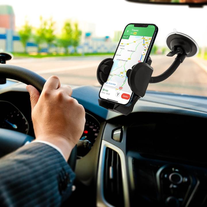 Produktbild Avizar KFZ-Halterung + iPhone/iPad Zigarettenanzünder