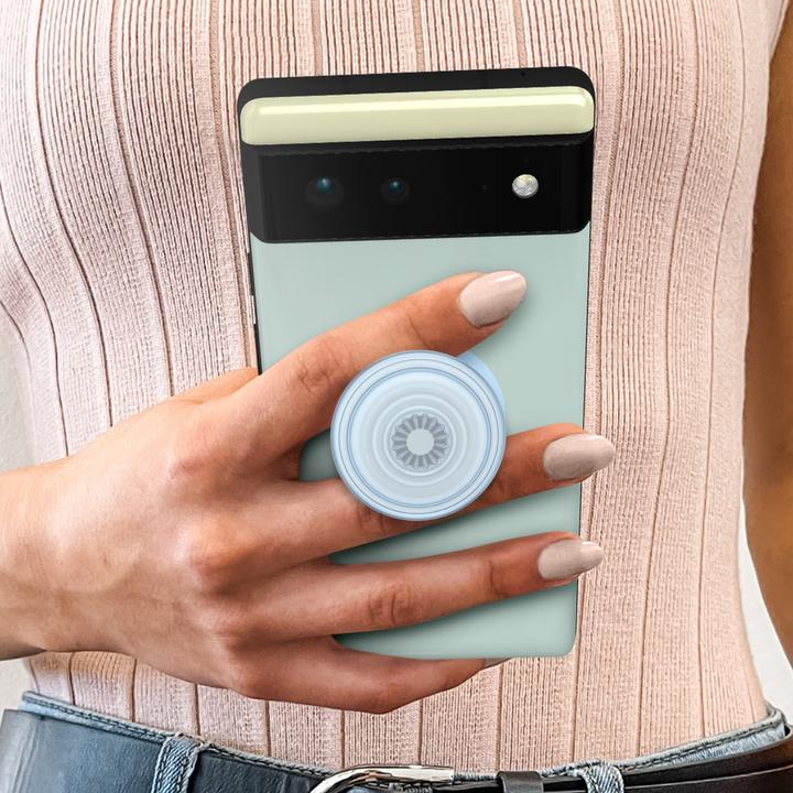 Image du produit PopSockets Bleu translucide PopGrip