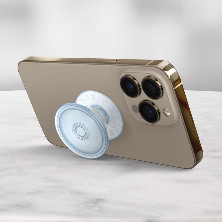 Image du produit PopSockets Bleu translucide PopGrip