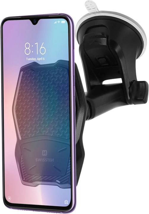 Immagine prodotto Swissten Supporto per auto + caricatore QI