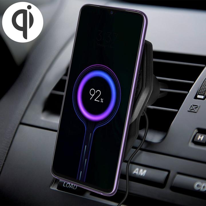 Actual product image Swissten Car Mount + QI Charger