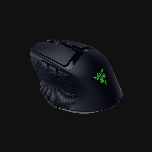 Produktbild Razer Basilisk Mobile Schwarz - Portable Ergonomische Gaming Maus (Kabellos, Kabelgebunden)