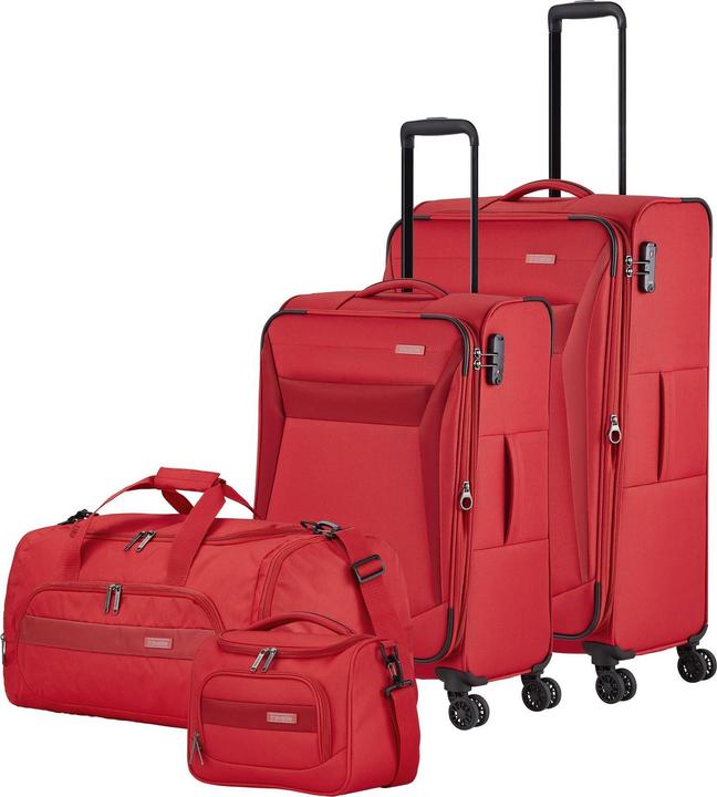Travelite Chios 4 Rollen Kofferset 4-teilig (216 l, XL (ab 115l))