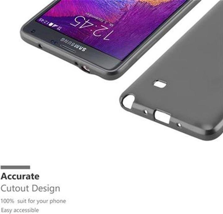 Immagine prodotto Cadorabo Copertura metallica opaca in TPU (Samsung Galaxy Note 4)