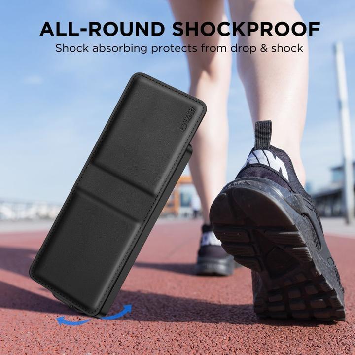 Actual product image Tech-Protect Wallet Case für Samsung Galaxy Z Flip 7 - Schwarz (Samsung Galaxy Z Flip7)